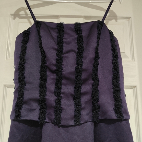 Nightshade strapless evening dress - Picture 3 of 5